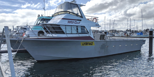 Replacing old Hynautics with new Flexball Throttles Onboard the Wild Card Crayfishing Vessel